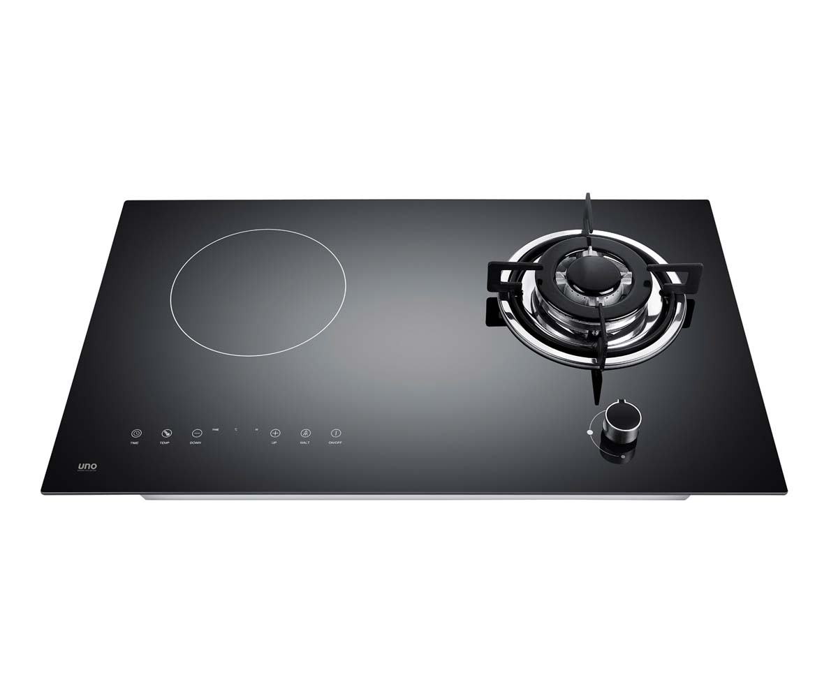 Induction + Gas Hybrid Hob
